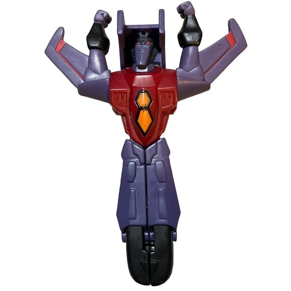 Transformers Animated Starscream toy loose McDonalds 2008 Decepticon - Picture 1 of 9